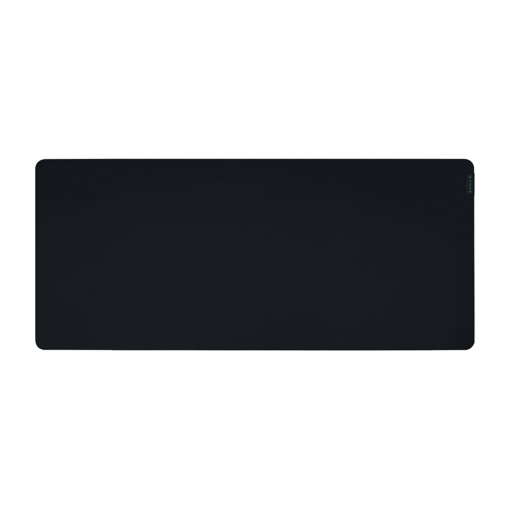 Classic Black Desk Mat with Non-Slip Base