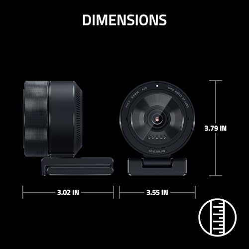 Razer Kiyo Pro Ultra 4K Webcam with Large Sensor