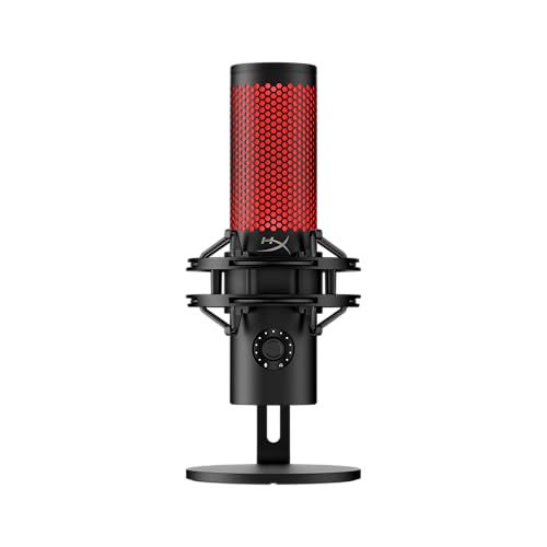 USB Gaming Microphone with LED & Shock Mount