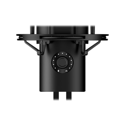 USB Gaming Microphone with LED & Shock Mount
