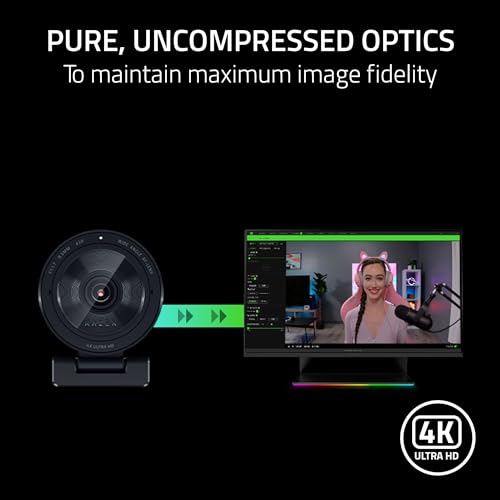 Razer Kiyo Pro Ultra 4K Webcam with Large Sensor