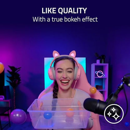 Razer Kiyo Pro Ultra 4K Webcam with Large Sensor