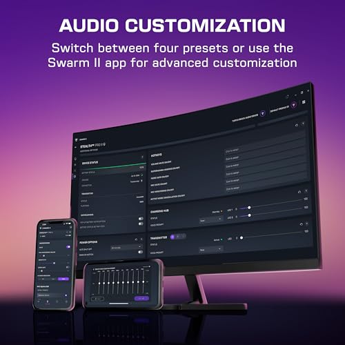 Wireless Gaming Headset with Hi-Res Audio & ANC