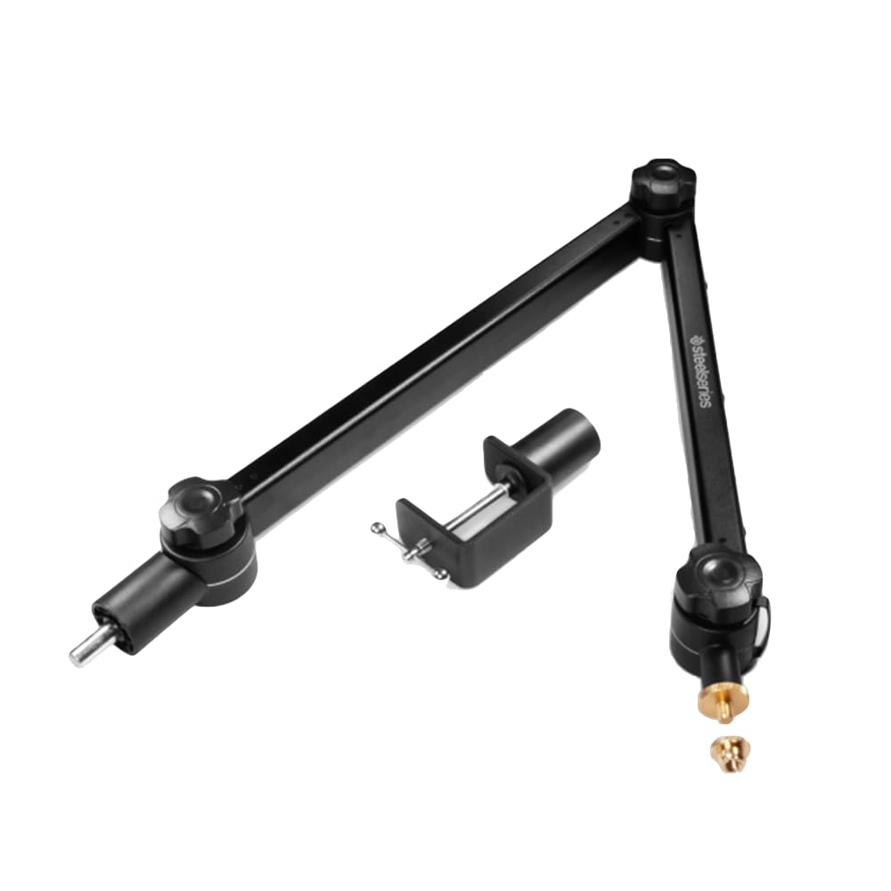 360° Adjustable Microphone Boom Arm with Cable Management