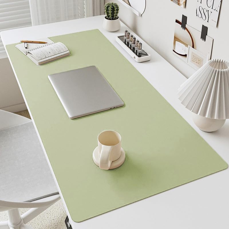 Waterproof PU Leather Desk Pad with Non-Slip Base