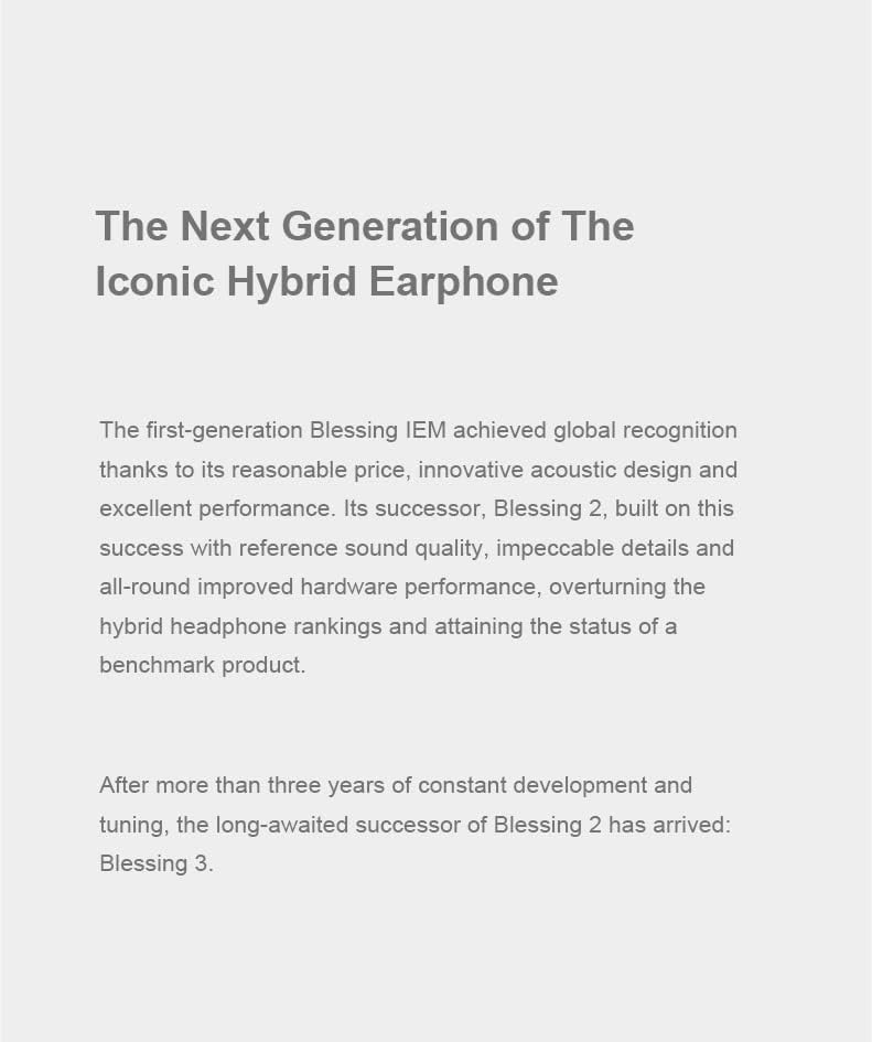Hybrid In-Ear Monitors with 2DD + 4BA Drivers