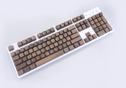 Solid Wood Keycap Set for Mechanical Keyboards