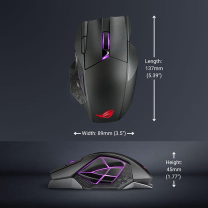 54g Ultra-Light Wireless Gaming Mouse with 36K DPI