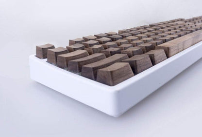 Solid Wood Keycap Set for Mechanical Keyboards