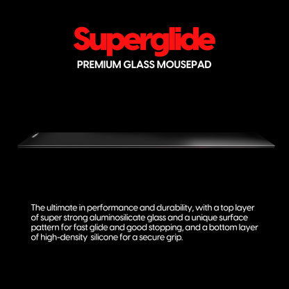 Super-Smooth Glass Mouse Pad for Precision Gaming
