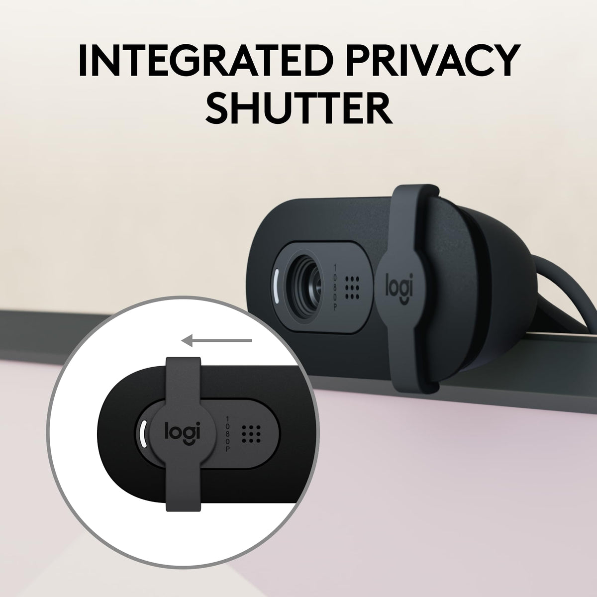 Logitech Brio 101 1080p Webcam with Built-In Mic