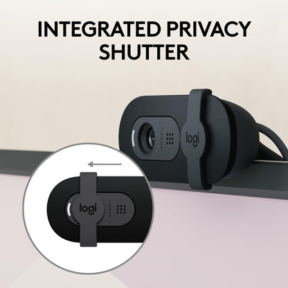 Logitech Brio 101 1080p Webcam with Built-In Mic
