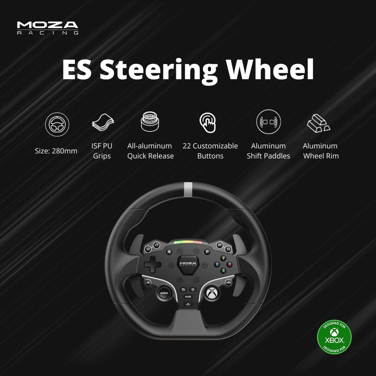 Racing Wheel & Pedal Bundle for Console and PC