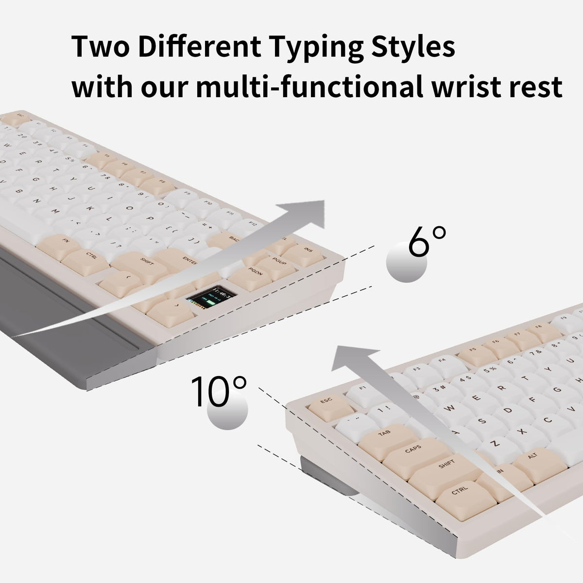 Chilkey ND75 LP 75% Low-Profile Wireless Keyboard