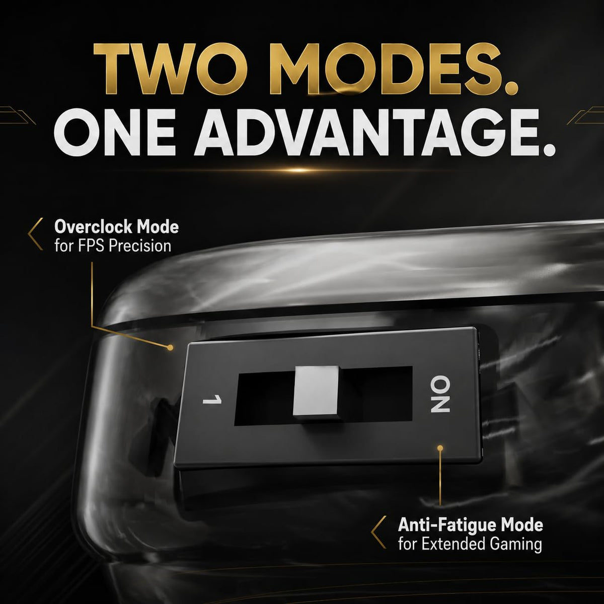 Hybrid Gaming IEMs with Mic & Custom EQ Control