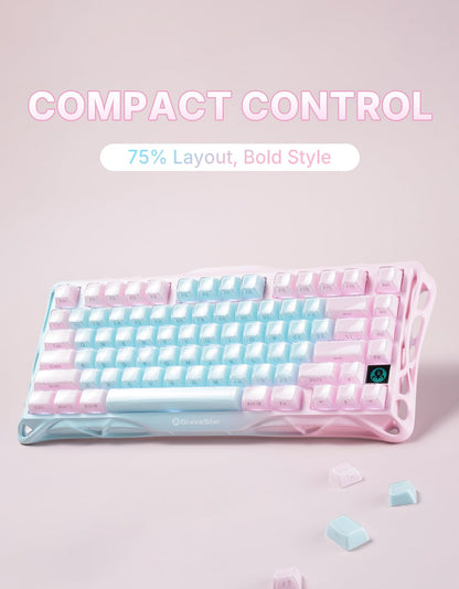 GravaStar Mercury K1 Lite 75% Wireless Keyboard