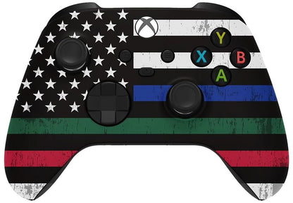 Custom Wireless Gaming Controller with Soft-Touch Finish