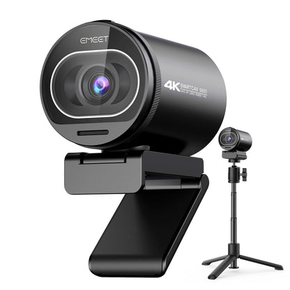 EMEET S600 4K Webcam with Sony Sensor & Fill Light