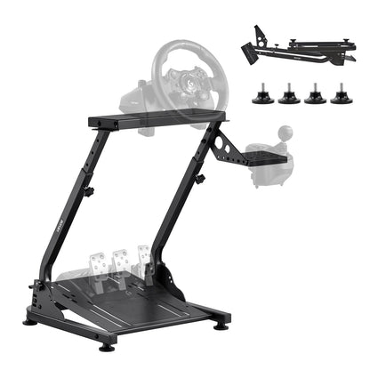 Adjustable Racing Wheel Stand for Driving Simulators