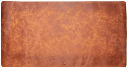 Premium Leather Desk Mat – Large 36 × 19 Inch
