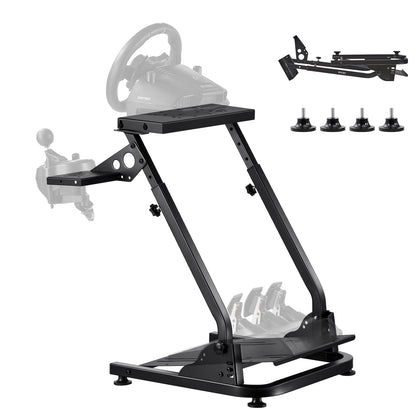Adjustable Racing Wheel Stand for Driving Simulators