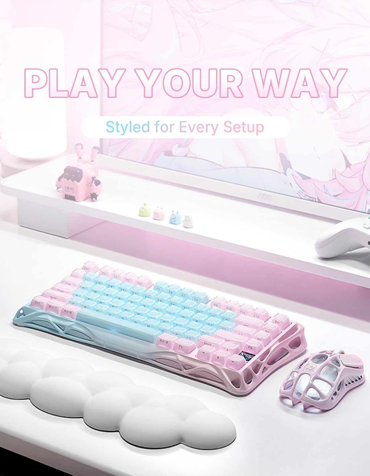 GravaStar Mercury K1 Lite 75% Wireless Keyboard