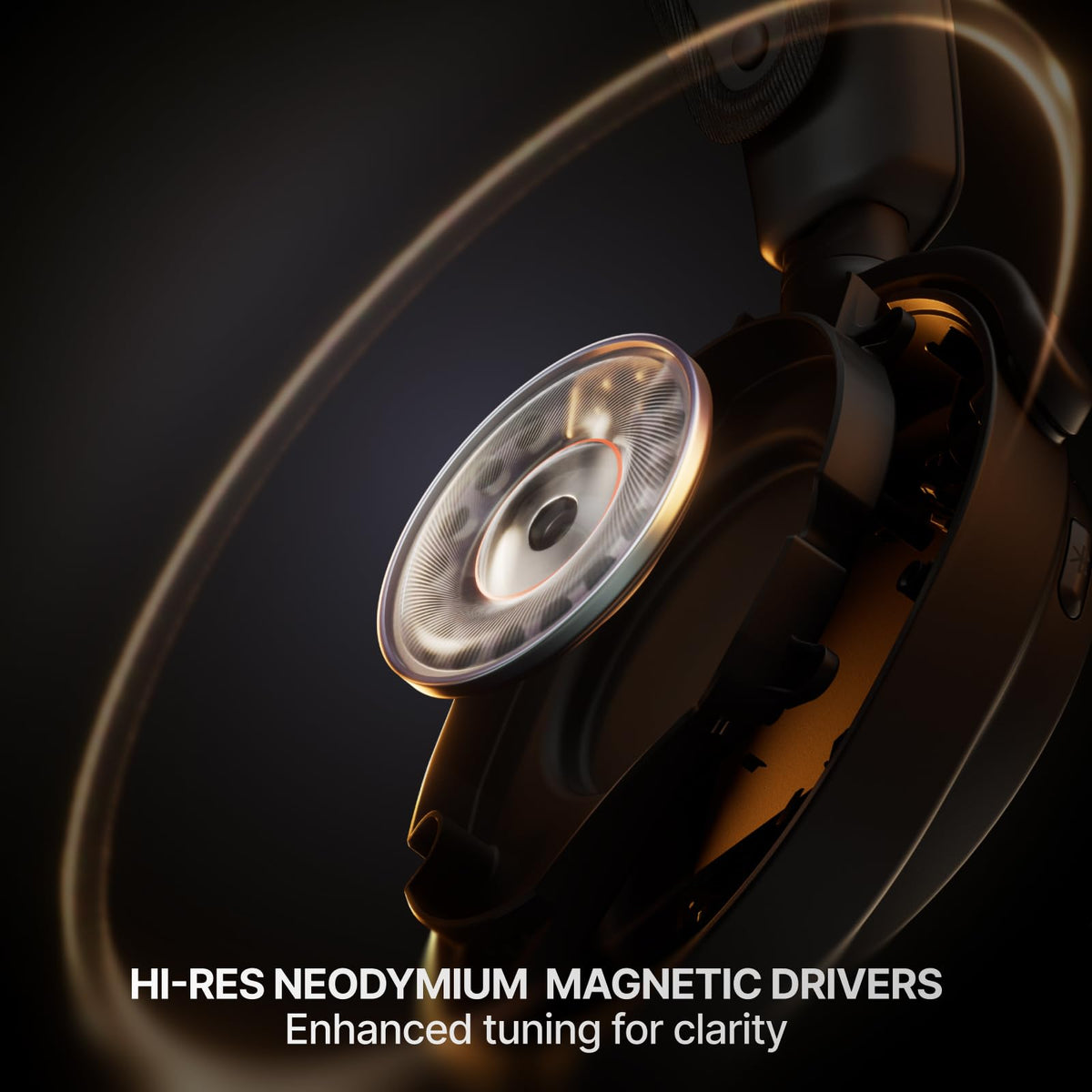 Wireless Gaming Headset with Hi-Res Audio & ANC