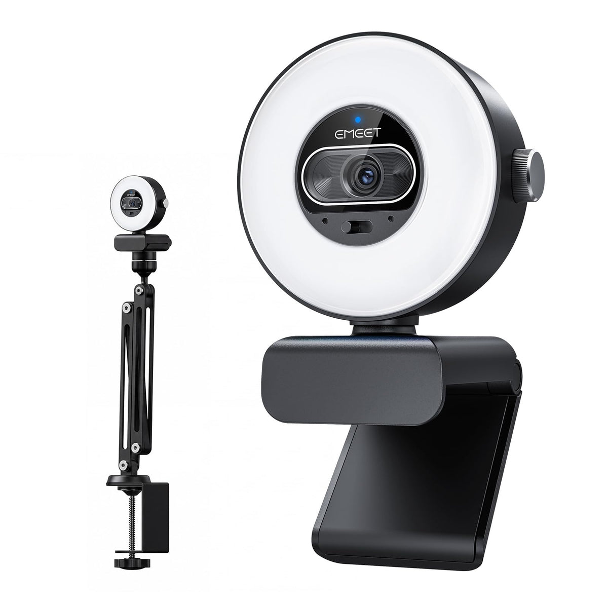 EMEET S600 4K Webcam with Sony Sensor & Fill Light