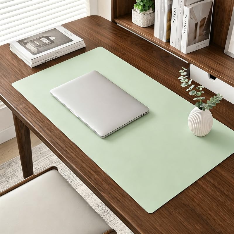 Waterproof PU Leather Desk Pad with Non-Slip Base