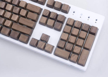 Solid Wood Keycap Set for Mechanical Keyboards
