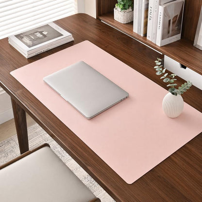 Waterproof PU Leather Desk Pad with Non-Slip Base
