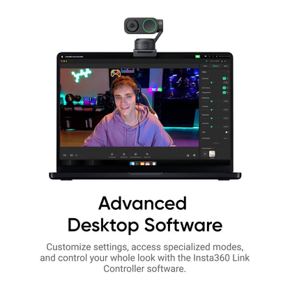 Insta360 Link 2 4K Webcam with AI Tracking