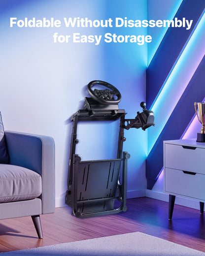 Adjustable Racing Wheel Stand for Driving Simulators