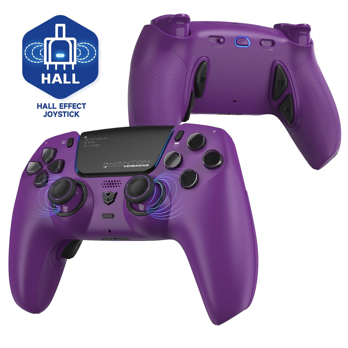 Hall Effect Pro Controller for Competitive Gaming