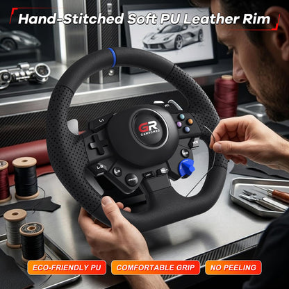 Multi-Platform Racing Steering Wheel for Console & PC