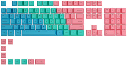 114-Key PBT Keycap Set with Dye-Sublimated Legends