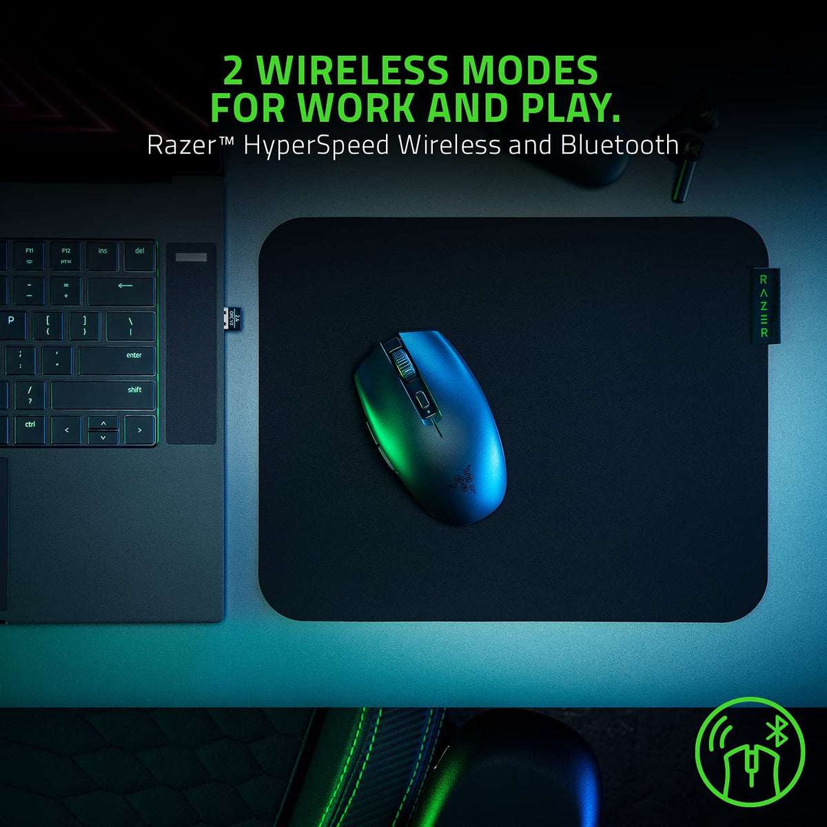 Razer Orochi V2 Ultra-Light Wireless Gaming Mouse
