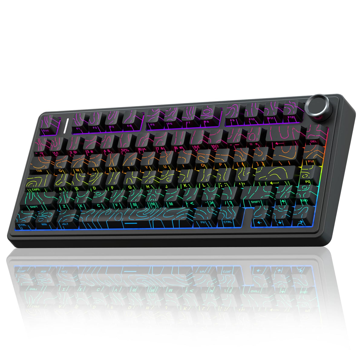 AULA Wireless Gasket Mechanical RGB Keyboard