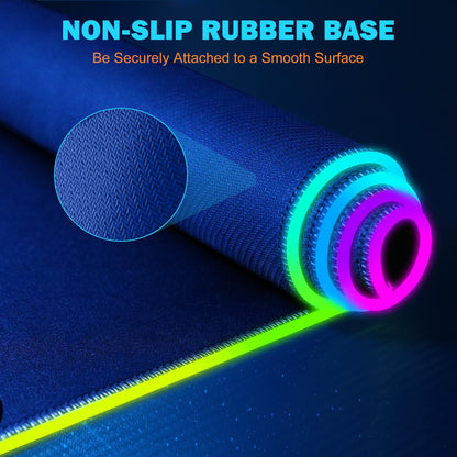 RGB Mouse Pad with 15W Magnetic Wireless Charging