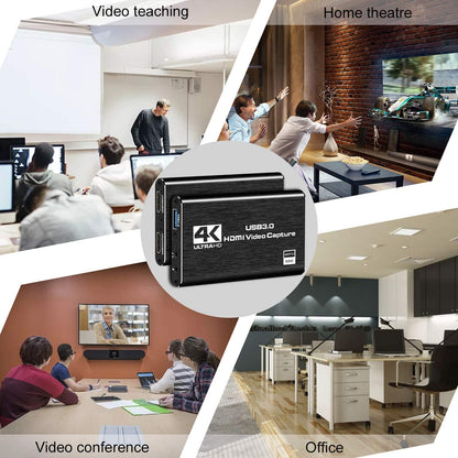 4K HDMI Video Capture Card for Streaming