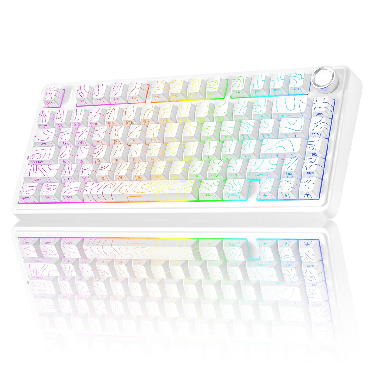 AULA Wireless Gasket Mechanical RGB Keyboard