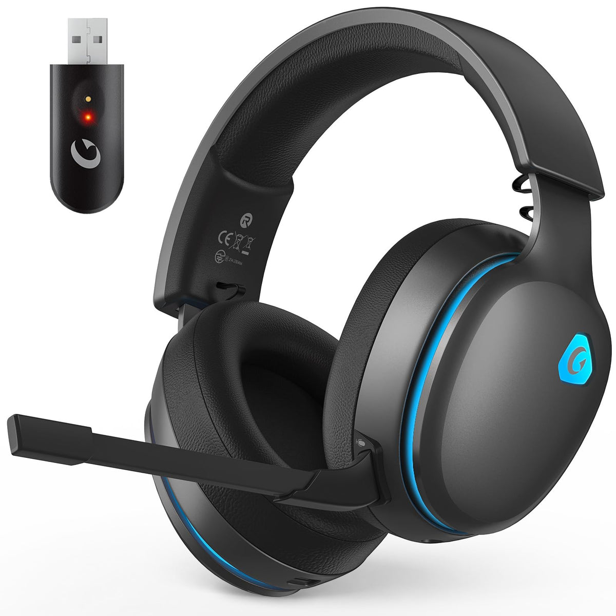 2.4GHz Wireless Gaming Headset for Console & PC