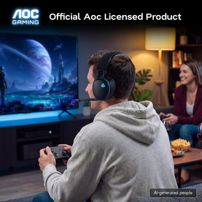 2.4GHz Wireless Gaming Headset for Console & PC