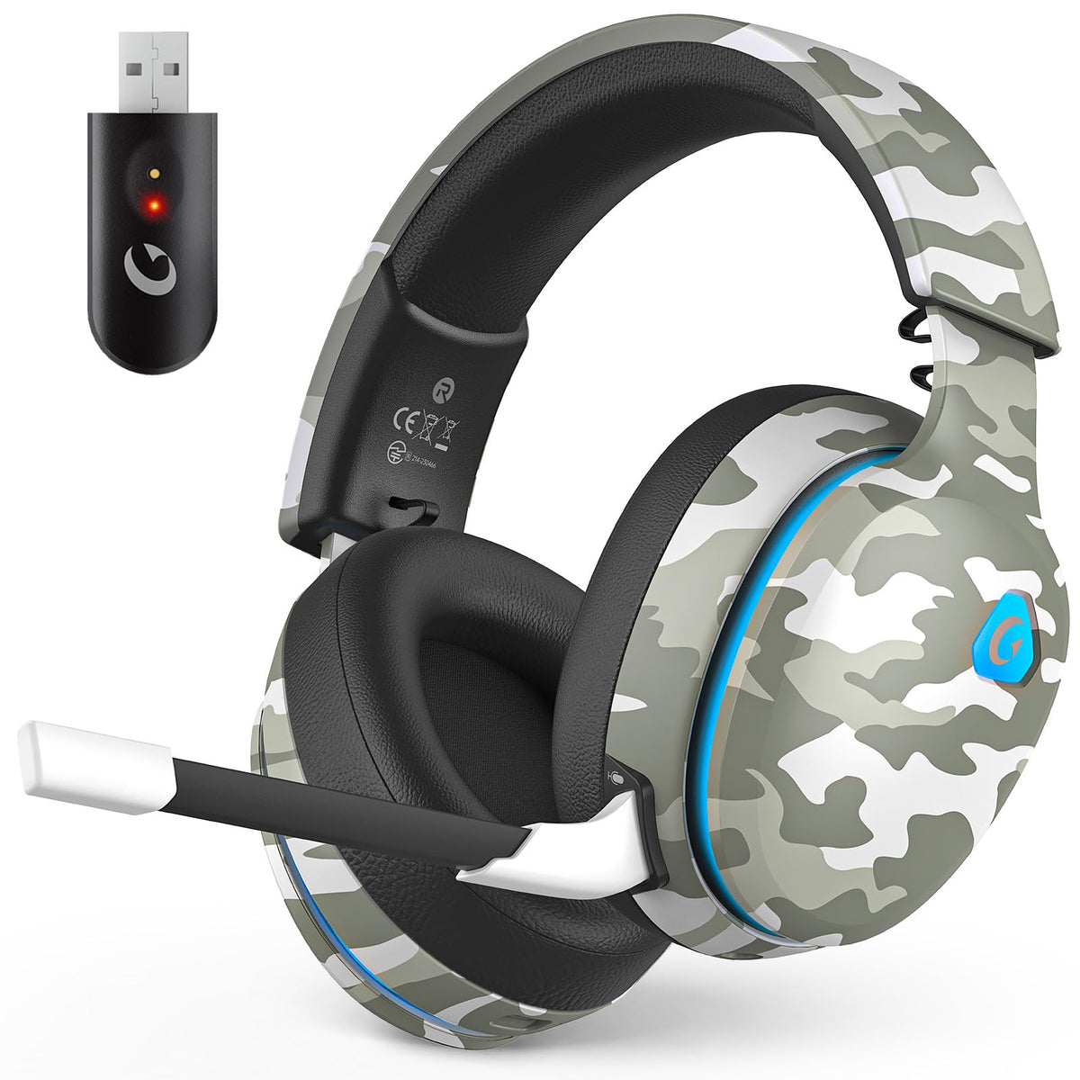 2.4GHz Wireless Gaming Headset for Console & PC