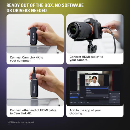 Elgato Cam Link 4K Camera Capture Card