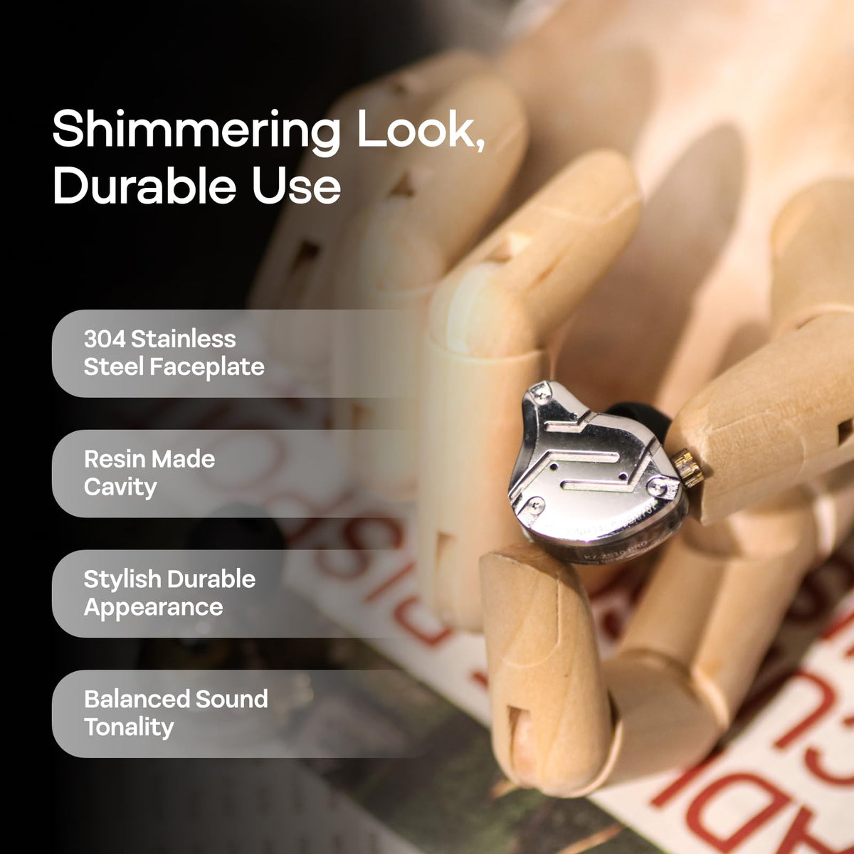 True Wireless Gaming Earbuds with Bluetooth Audio