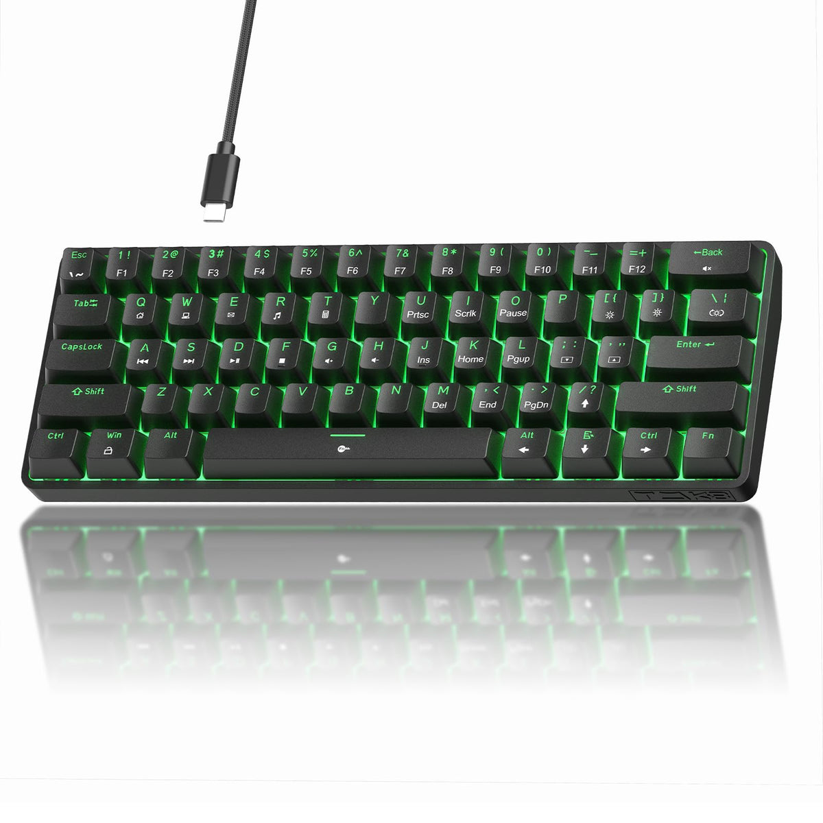 TMKB 60% Compact Mechanical Gaming Keyboard