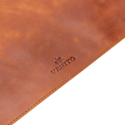 Premium Leather Desk Mat – Large 36 × 19 Inch