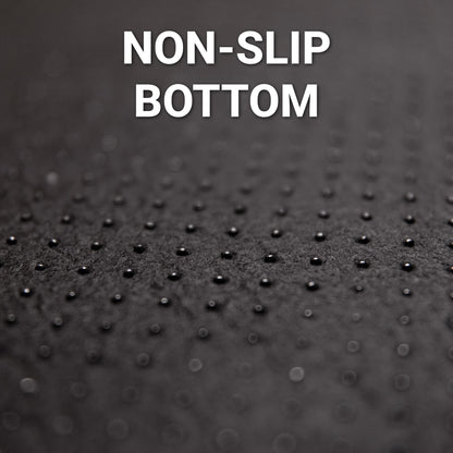 Vegan Leather Desk Mat with Ergonomic Wrist Rest