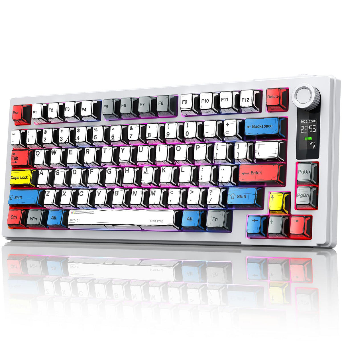 MOKURU 75% Wireless Mechanical RGB Keyboard